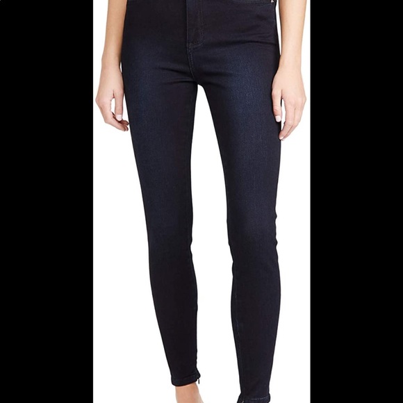 WeWoreWhat High Rise Skinny Ankle Zip Jeans In Mercer - Picture 4 of 13